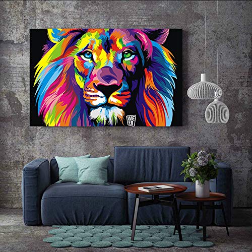 HASTHIP Paint by Numbers for Adult Kits, DIY Canvas Oil Painting Kit for Kid Beginners with Paintbrushes Acrylic Pigment Drawing Paintwork HASTHIP Paint by Numbers for Adult Kits, DIY Canvas Oil Painting Kit for Kid Beginners with Paintbrushes Acrylic Pigment Drawing Paintwork